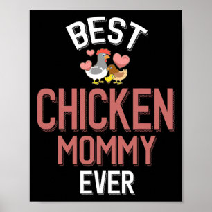 Beste Hühner-Mama überhaupt _1  Poster