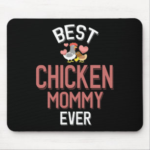 Beste Hühner-Mama überhaupt Mousepad