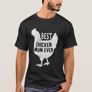 Beste Hühner-Mom Aller Müttertag Hühner-Mom Farm T-Shirt