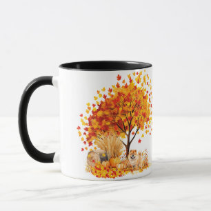 Beste Hunde-Mama Aller Zeiten Autumn, Chow Chow Tasse