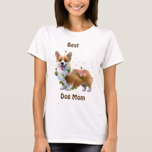 Beste Hunde Mama Corgi für eine positive Stimmung  T-Shirt