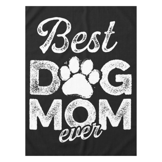 Beste Hunde-Mama je Blanket Tischdecke (Vorderseite)