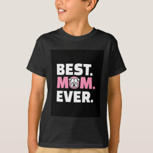 Beste Hunde Mama je English Bulldog Lover T-Shirt