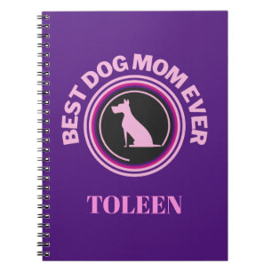 Beste Hunde-Mama je Personalisiert Notizblock