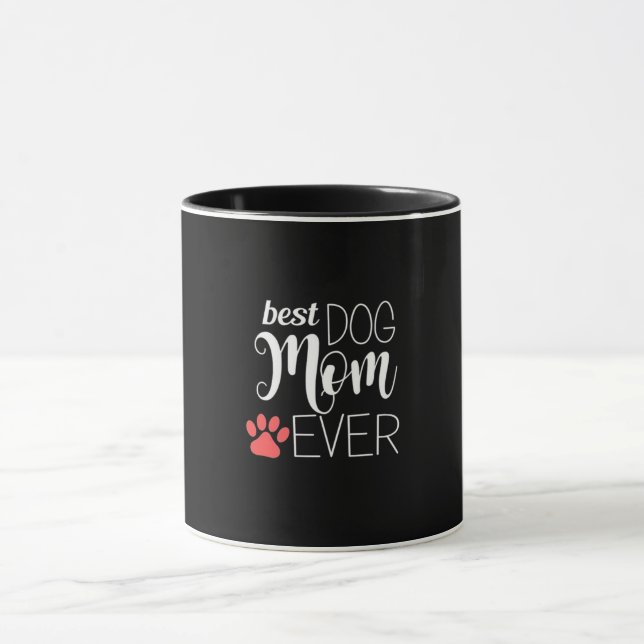  Beste Hunde-Mama je Tasse (Zentrum)