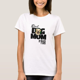 Beste Hunde-Mama von Par Photo Golf T-Shirt
