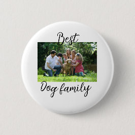 Beste Hundefamilie Mutter Papa Tierfreund Urlaub Button