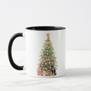 Beste Hundemama Aller Zeiten Wasserfarben Weihnach Tasse