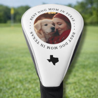 Beste Hundemama in Texas Personalisiertes Foto