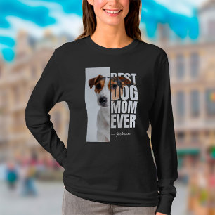 Beste Hundemama überhaupt Personalisiertes Haustie T-Shirt
