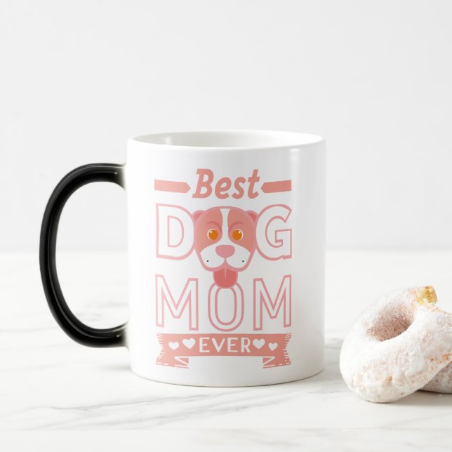 BESTE HUNDEMAMMA ALLE ZEIT Tasse (Mit Donut)