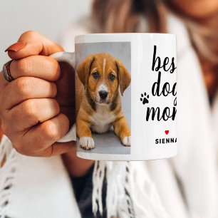 Beste Hundemutter Aller Zeiten Foto Pfotenabdruck Kaffeetasse