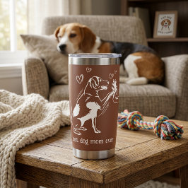 Beste Hundemutter Aller Zeiten Süße Hundefotografi Thermobecher
