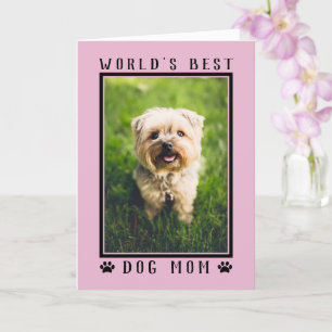 Beste Hundemutter der Welt Alles Gute zum Geburtst Karte