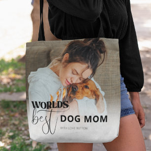 Beste Hundemutter der Welt, individuelles Foto, pe