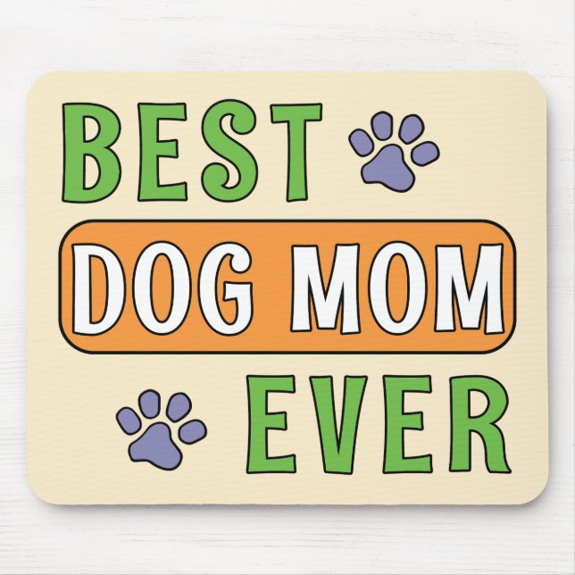 Beste Hundemutter überhaupt    Mousepad (Vorne)