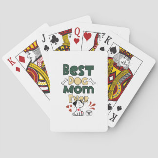 Beste Hundemutter überhaupt Spielkarten