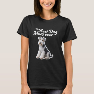 Beste Hundemutter überhaupt - Wire Fox Terrier T-Shirt