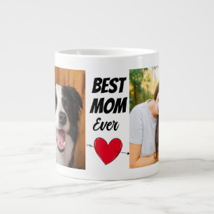 Beste Hundemutter von dem Hund..Zwei personalisier Jumbo-Tasse