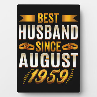 Beste Husband Funny Anniversary Elternteile Fotoplatte