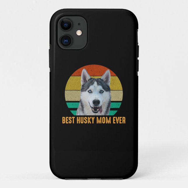 Beste Husky-Mama je Case-Mate iPhone Hülle (Rückseite)