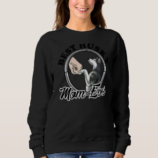 Beste Husky Mama je Husky Husky Mama Sweatshirt