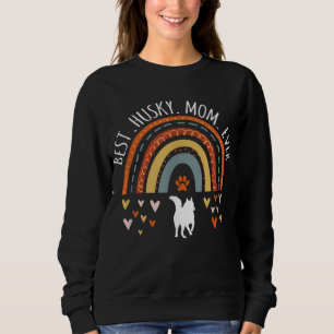 Beste Husky Mama je Regenbogengeschenke für Husky  Sweatshirt