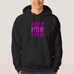 Beste Imma je beste Mama jemals auf Hebräisch Hoodie