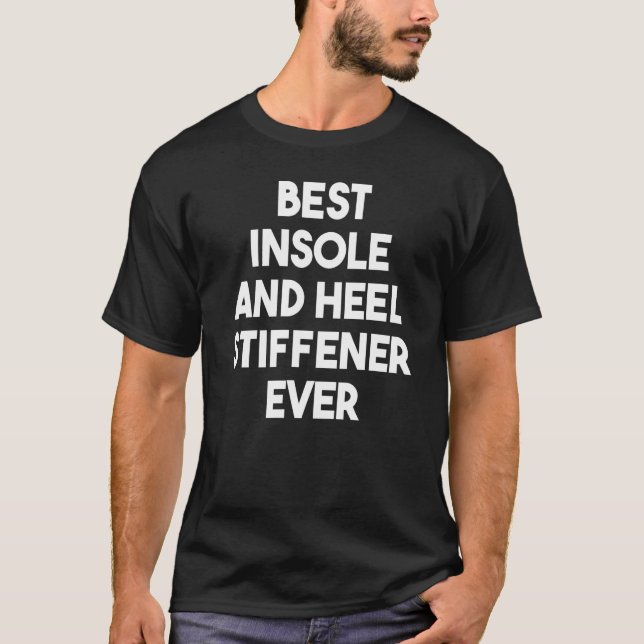 Beste Insole und Ferse Stiffener je T-Shirt (Vorderseite)