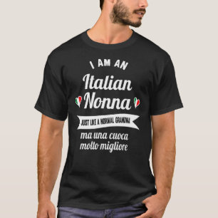 Beste Italienische Nonna - Große Italienische Oma T-Shirt