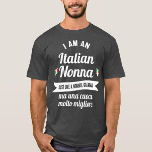 Beste Italienische Nonna Grosses Italienisches Gra T-Shirt