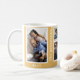 Beste Jahr jemals einfache Familienfoto-Collage or Kaffeetasse