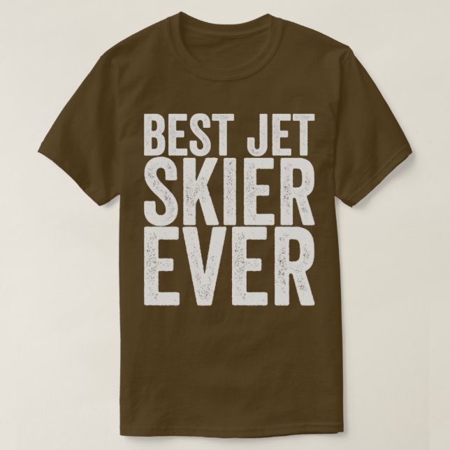 Beste Jet Skier Ever T-Shirt (Design vorne)