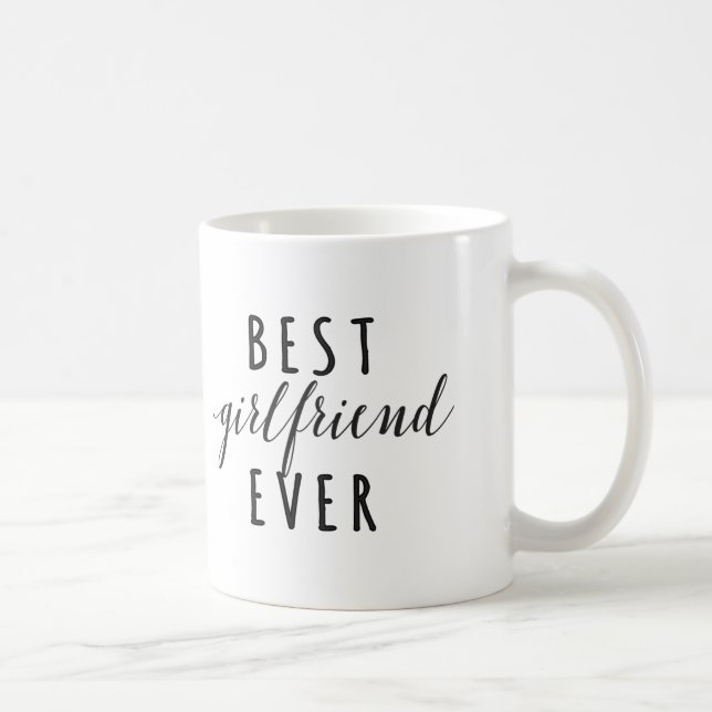 Beste Kaffee-Tasse der Freundin überhaupt Kaffeetasse (Rechts)