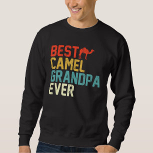 Beste Kamel Opa je Retro Opa Sweatshirt