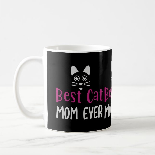 Beste Katze Aller Zeiten - Cute Minimalistische Ty Kaffeetasse (Links)