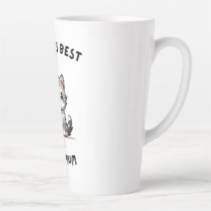 Beste Katze-Mama der Welt – Geschenk für Katzenlie Milchtasse