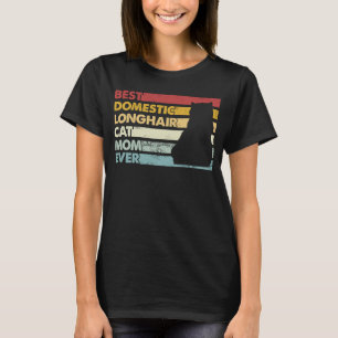 Beste Katze Mama je Muttermutter Hauskatze T-Shirt