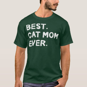 Beste Katze Mama je Muttertag 2022, Muttertag T-Shirt