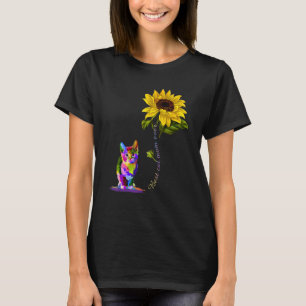 Beste Katze Mama je Tag der Mutter Sonnenblume 1 T-Shirt