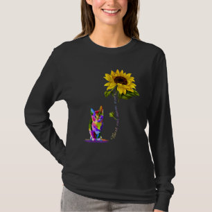 Beste Katze Mama je Tag der Mutter Sonnenblume 1 T-Shirt