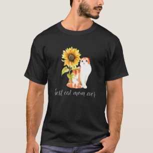 Beste Katze Mama jemals Niedliche Katze Frauen T-Shirt