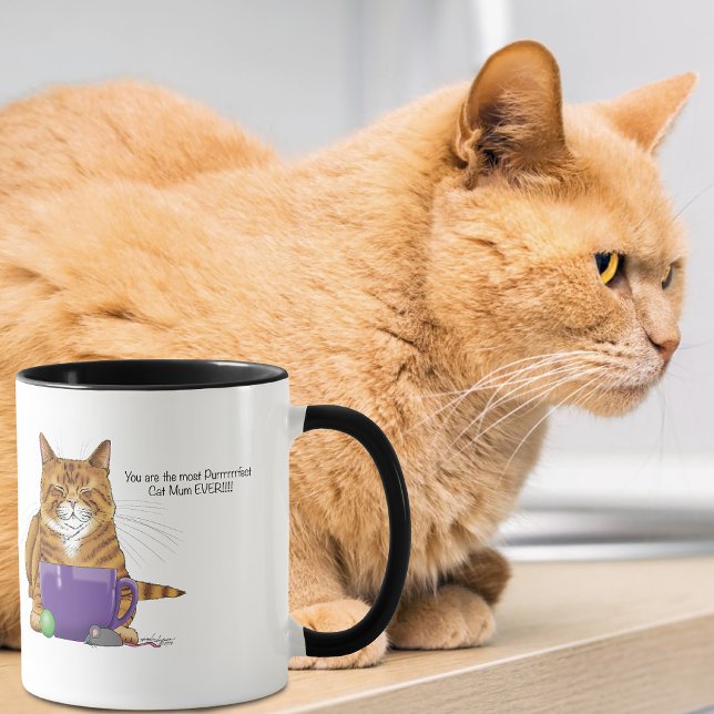 Beste Katze Mum Ever! Tasse (Von Creator hochgeladen)