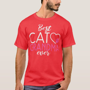 Beste Katze Oma je Kitty Cat Lover T-Shirt