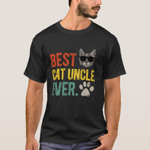 Beste Katze Onkel je Katze Lover Onkel Katze Long  T-Shirt