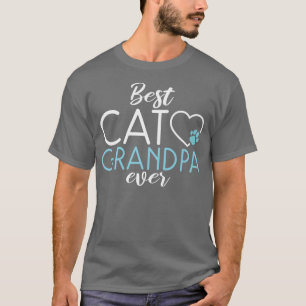 Beste Katze Opa je Kitty Cat Lover T-Shirt