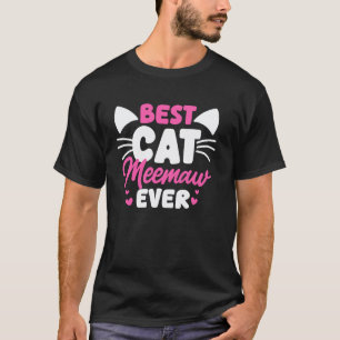 Beste Katzen-Oma ever Katzenbesitzerin Großmutter T-Shirt