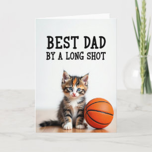 Beste Katzen-Vater-Karte Karte