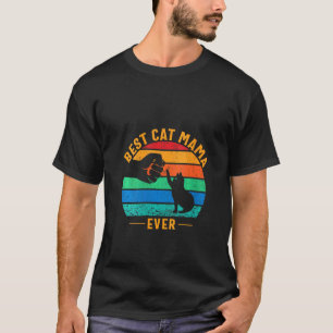 Beste Katzenmama Aller Zeiten Süße Katze Lustiges  T-Shirt