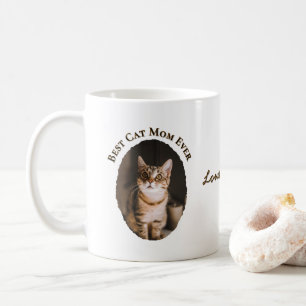 Beste Katzenmutter Aller Zeiten Benutzerdefiniert  Kaffeetasse